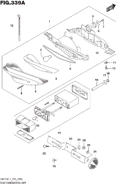 REAR COMBINATION LAMP