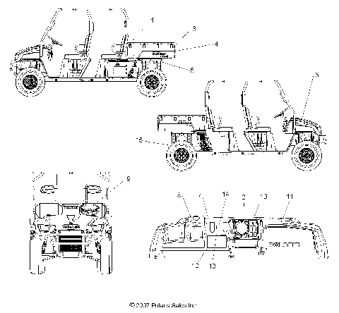 BODY, DECALS - R08WH68AG/AH/AK/AR (49RGRDECAL08CREW)