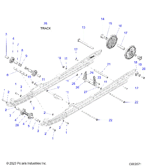 SUSPENSION, REAR - S24TFM8RS (C602571)