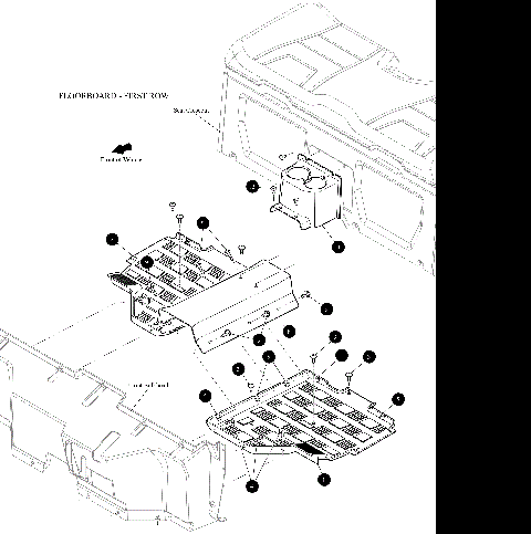 FRONT FLOORBOARD [302449]