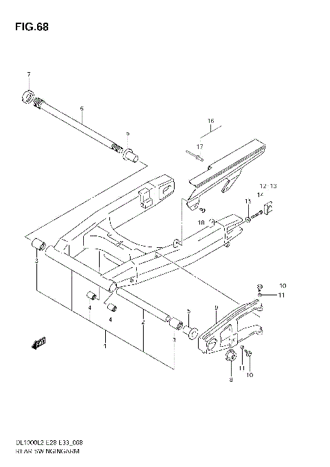 REAR SWINGINGARM