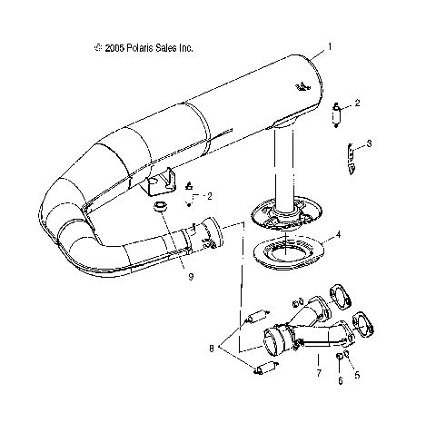 EXHAUST SYSTEM - S07ND3AS (4997199719C02)