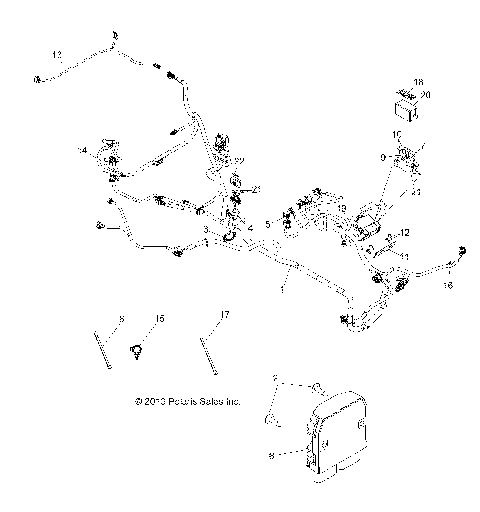 ELECTRICAL, WIRE HARNESS - Z14VE76AD (49RGRHARNESS13RZRS)