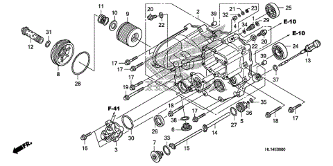 FRONT CRANKCASE COVER