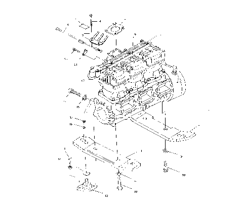 ENGINE MOUNTING - I994690 (4951365136b002)