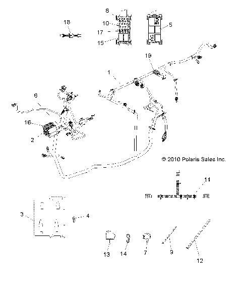 ELECTRICAL, WIRE HARNESSES - R14TH90DG (49RGRHARNESS11900D)