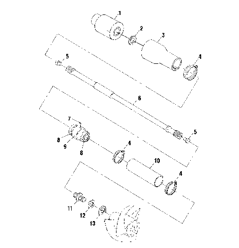 DRIVE SYSTEM - W025197D/W025197I (4971297129B01)