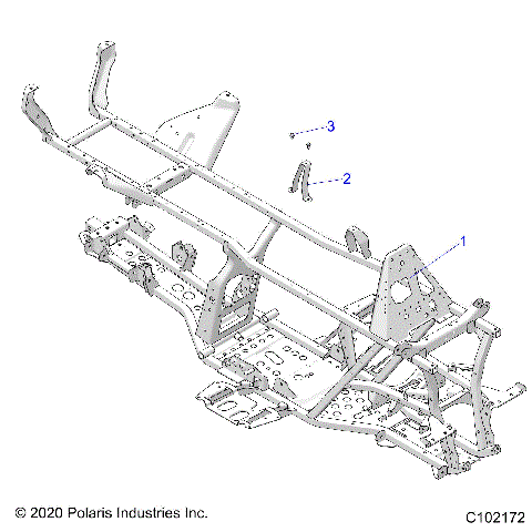 CHASSIS, FRAME - A19SJS57CH/EH (C102172)