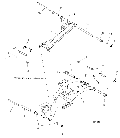 SUSPENSION, REAR - A19SXN85A8 [100110]