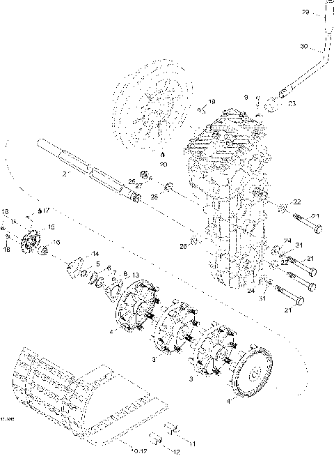 05- Drive Axle And Track