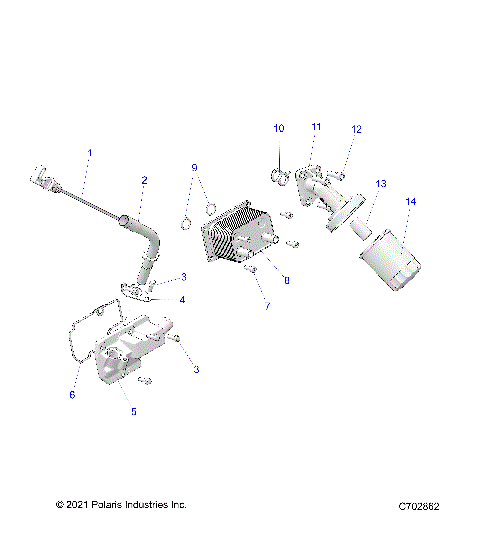 ENGINE, DIPSTICK AND OIL FILTER - Z25NMF99A4/A5/B4/B5 (C702862)