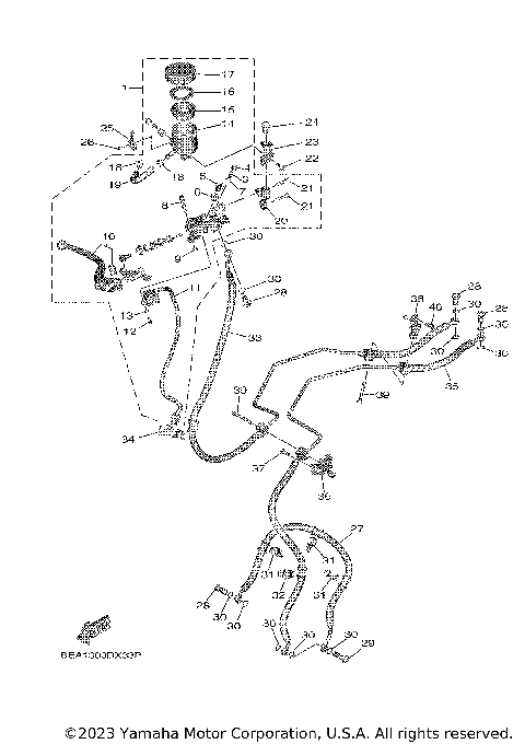 FRONT MASTER CYLINDER