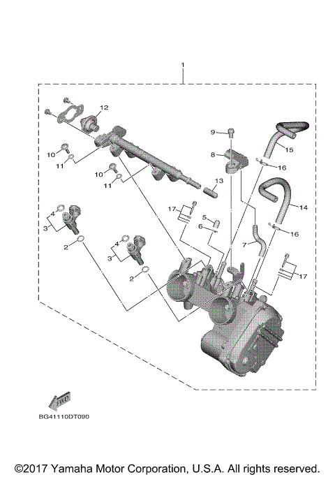 THROTTLE BODY ASSY 1