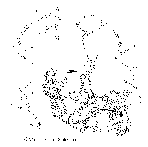 FRAME, CAB - R08VH76AD/AG (49ATVCAB08VISTA)