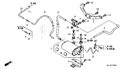 EVAP CANISTER (CBR600RR)