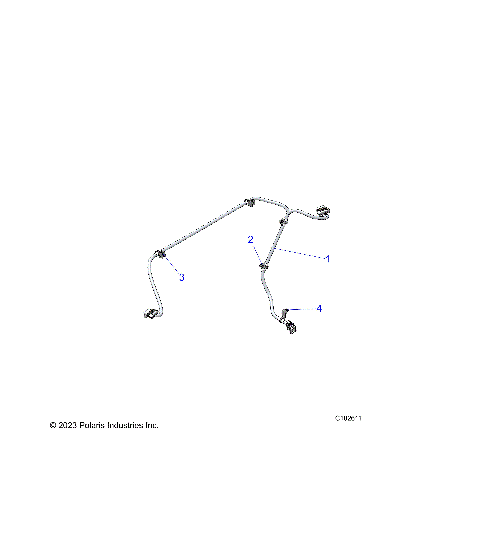 ELECTRICAL, TAILLIGHT HARNESS - A26SJR57AG (C102611)