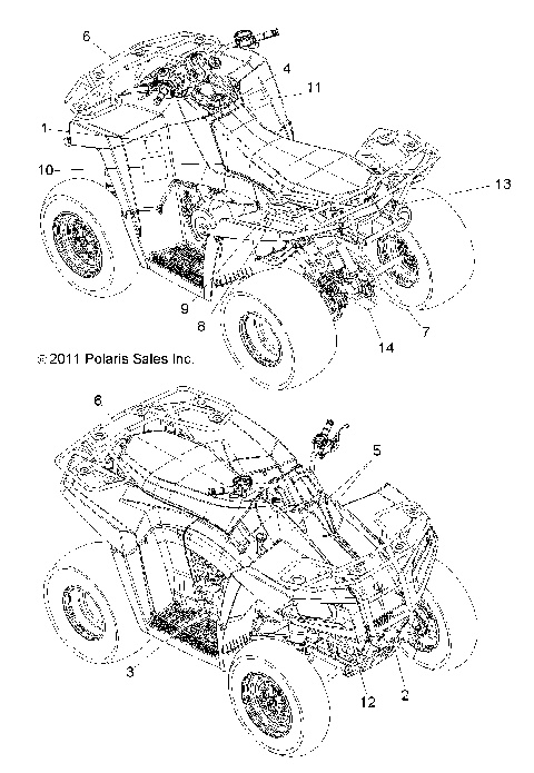BODY, DECALS - A12EA32AA (49ATVDECAL12BOSS)