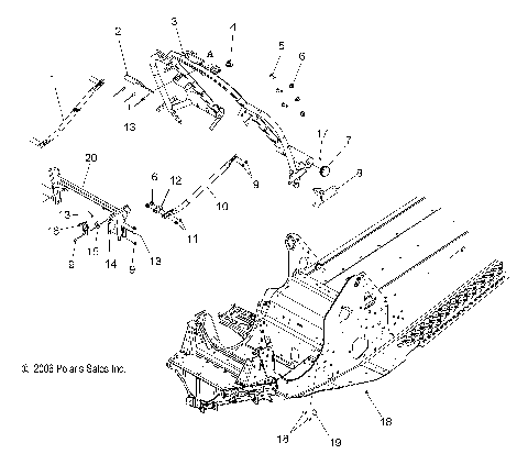 CHASSIS, FRONT 1 - S07PK6FS/FE/PM6FS/PM6FSA (49SNOWCHASSISFRT600RMK)