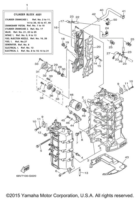 CYLINDER CRANKCASE 1