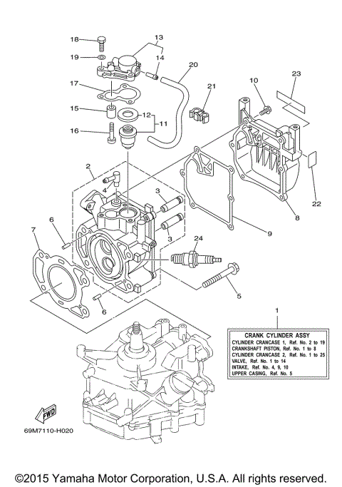 CYLINDER CRANKCASE 1