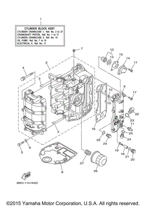 CYLINDER CRANKCASE 1