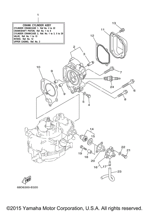 CYLINDER CRANKCASE 1