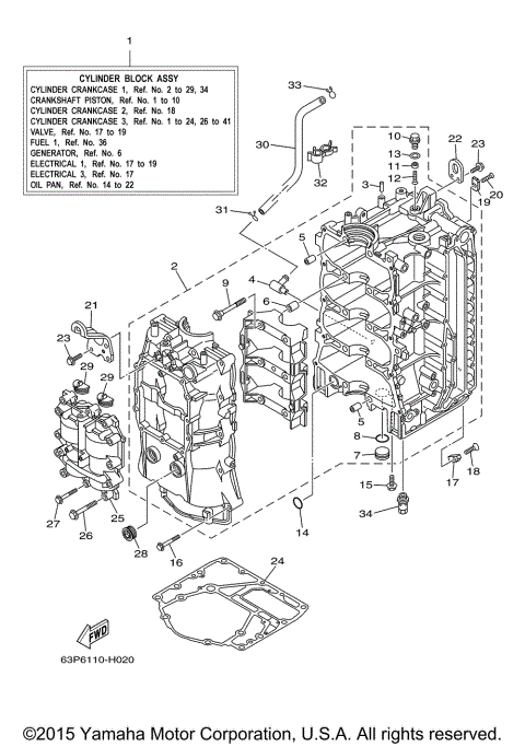 CYLINDER CRANKCASE 1