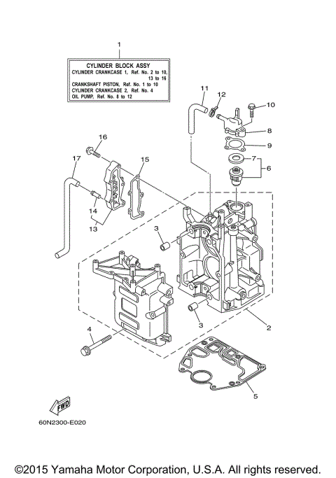CYLINDER CRANKCASE 1