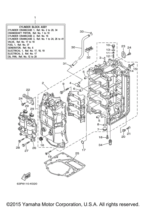 CYLINDER CRANKCASE 1