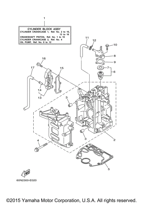 CYLINDER CRANKCASE 1