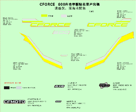 DECAL KIT (NA, TWILIGHT BLUE)