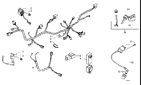 ELECTRICAL AND WIRING HARNESS ASSEMBLY [303635]