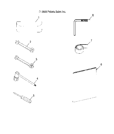 TOOL KIT - S07MX4CS/CE (49SNOWTOOL07440IQ)