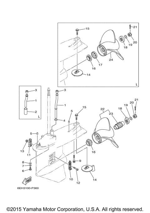 LOWER CASING DRIVE 2