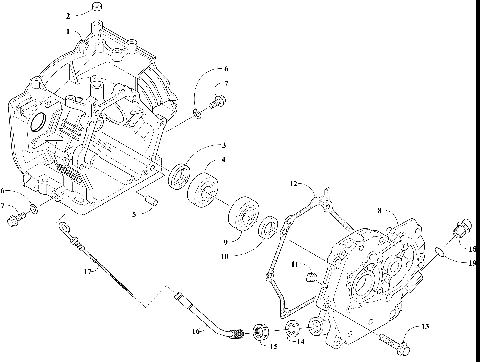 CRANKCASE/COVER ASSEMBLY [107331]
