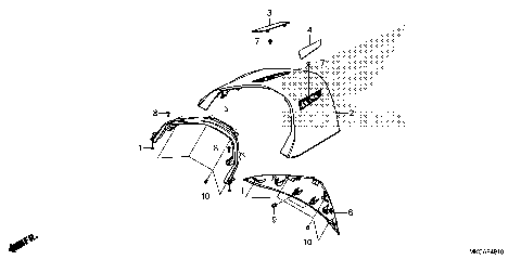 REAR CENTER TOP COVER