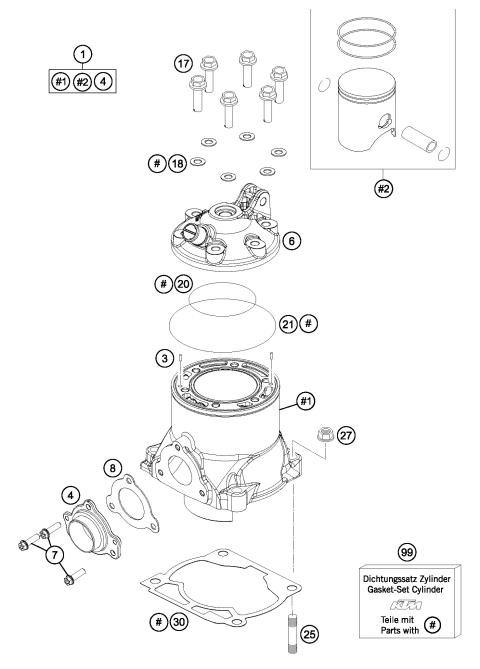 CYLINDER, CYLINDER HEAD            