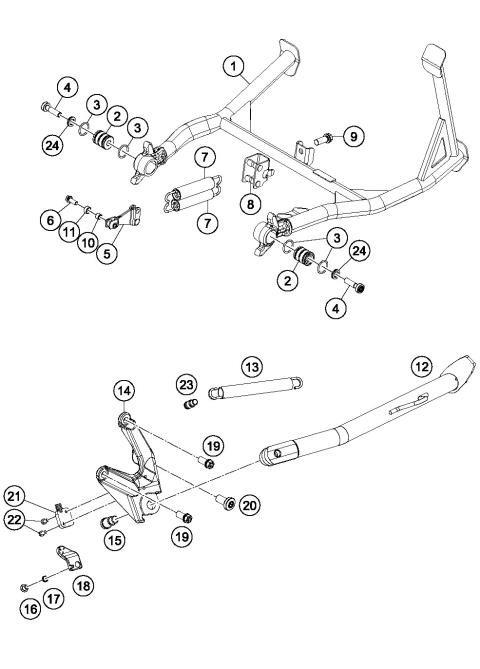 SIDE- / CENTER STAND               
