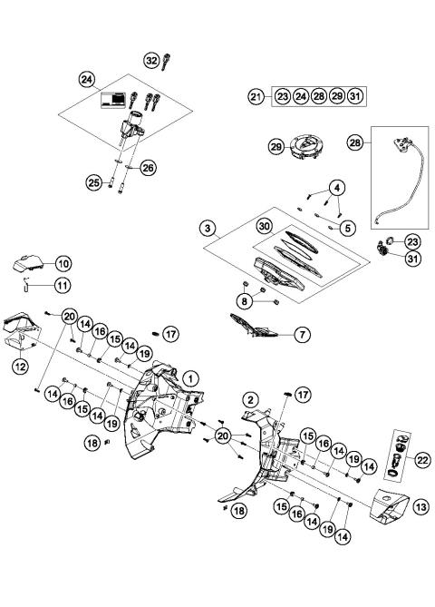 INSTRUMENTS / LOCK SYSTEM          