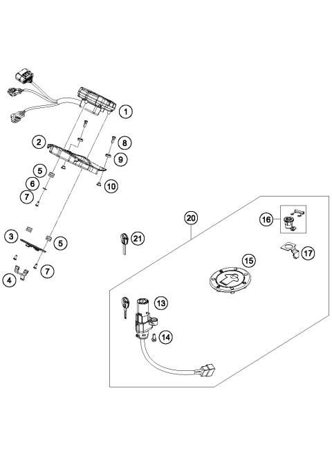INSTRUMENTS / LOCK SYSTEM          