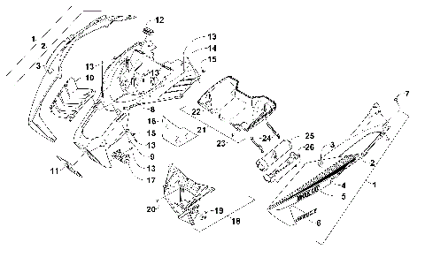 HOOD AND AIR INTAKE ASSEMBLY [102133]