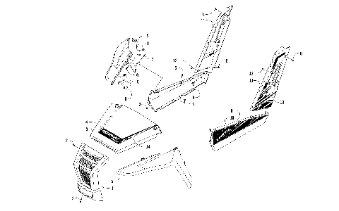 FRONT AND SIDE PANEL ASSEMBLIES [301814]