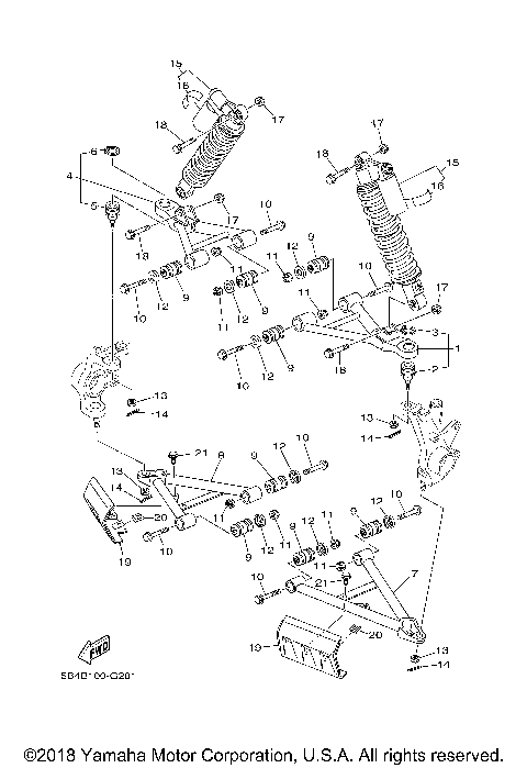 FRONT SUSPENSION WHEEL