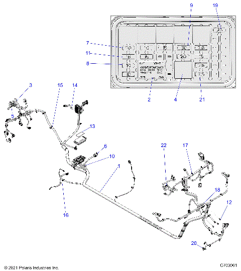 ELECTRICAL, WIRE HARNESS - R23T6E99ND (C703061)