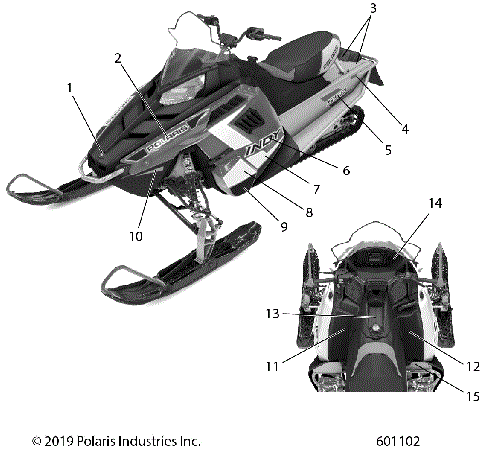 BODY, DECAL - S20CBA5BSL/BEL (601102)