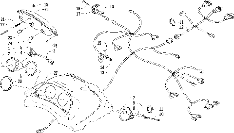 HEADLIGHT, INSTRUMENTS, AND WIRING ASSEMBLIES [86177]