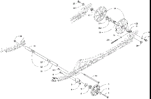 IDLER WHEEL ASSEMBLY [107212]