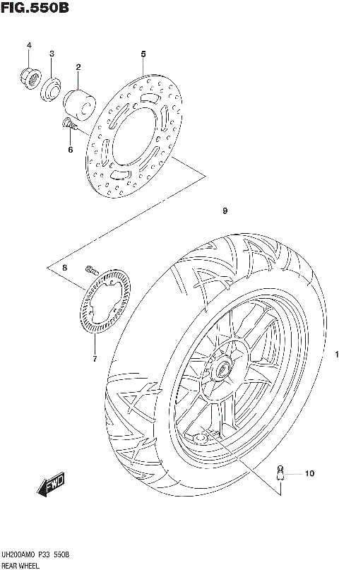REAR WHEEL