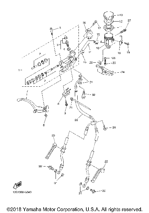 FRONT MASTER CYLINDER