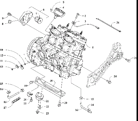 ENGINE AND RELATED PARTS [108904]